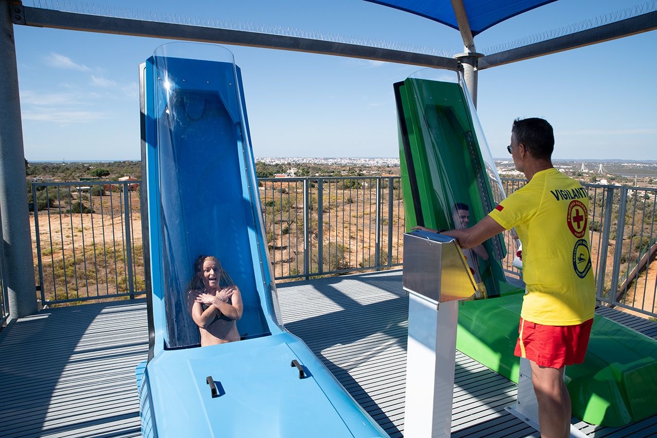Image Water Slide Tower, Slide & Splash Water Park, Portugal